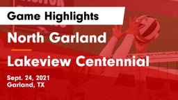 North Garland  vs Lakeview Centennial  Game Highlights - Sept. 24, 2021