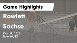 Rowlett  vs Sachse  Game Highlights - Oct. 19, 2021