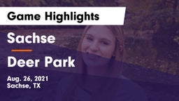 Sachse  vs Deer Park  Game Highlights - Aug. 26, 2021