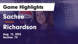 Sachse  vs Richardson  Game Highlights - Aug. 13, 2023