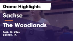 Sachse  vs The Woodlands  Game Highlights - Aug. 18, 2023