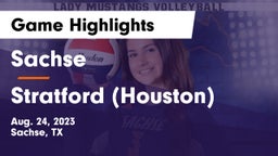 Sachse  vs Stratford  (Houston) Game Highlights - Aug. 24, 2023