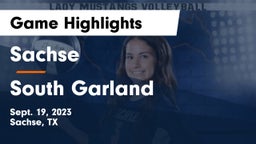 Sachse  vs South Garland  Game Highlights - Sept. 19, 2023