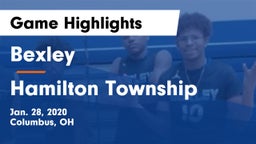 Bexley  vs Hamilton Township  Game Highlights - Jan. 28, 2020