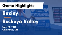 Bexley  vs Buckeye Valley  Game Highlights - Jan. 20, 2021