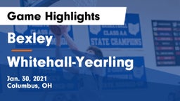 Bexley  vs Whitehall-Yearling  Game Highlights - Jan. 30, 2021
