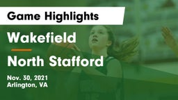 Wakefield  vs North Stafford   Game Highlights - Nov. 30, 2021