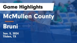 McMullen County  vs Bruni  Game Highlights - Jan. 5, 2024