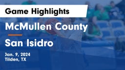 McMullen County  vs San Isidro  Game Highlights - Jan. 9, 2024
