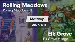 Matchup: Rolling Meadows vs. Elk Grove  2016
