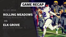 Recap: Rolling Meadows  vs. Elk Grove  2016