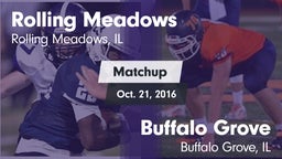 Matchup: Rolling Meadows vs. Buffalo Grove  2016