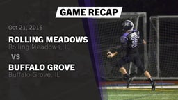 Recap: Rolling Meadows  vs. Buffalo Grove  2016