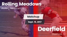 Matchup: Rolling Meadows vs. Deerfield  2017