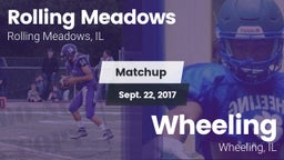 Matchup: Rolling Meadows vs. Wheeling  2017