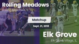Matchup: Rolling Meadows vs. Elk Grove  2018