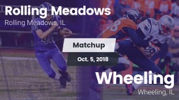 Matchup: Rolling Meadows vs. Wheeling  2018