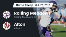 Recap: Rolling Meadows  vs. Alton  2018