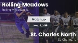 Matchup: Rolling Meadows vs. St. Charles North  2018