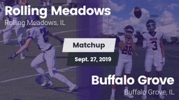 Matchup: Rolling Meadows vs. Buffalo Grove  2019