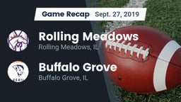 Recap: Rolling Meadows  vs. Buffalo Grove  2019