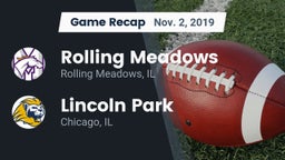 Recap: Rolling Meadows  vs. Lincoln Park  2019