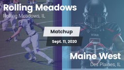 Matchup: Rolling Meadows vs. Maine West  2020