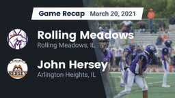 Recap: Rolling Meadows  vs. John Hersey  2021