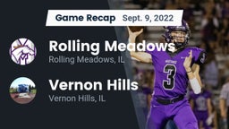 Recap: Rolling Meadows  vs. Vernon Hills  2022