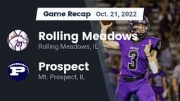 Recap: Rolling Meadows  vs. Prospect  2022