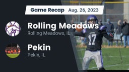 Recap: Rolling Meadows  vs. Pekin  2023