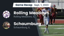 Recap: Rolling Meadows  vs. Schaumburg  2023