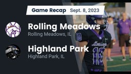 Recap: Rolling Meadows  vs. Highland Park  2023
