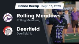 Recap: Rolling Meadows  vs. Deerfield  2023