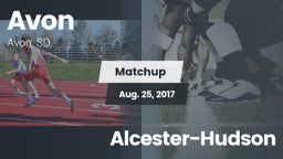 Matchup: Avon  vs. Alcester-Hudson 2017