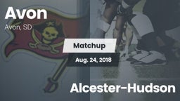 Matchup: Avon  vs. Alcester-Hudson 2018