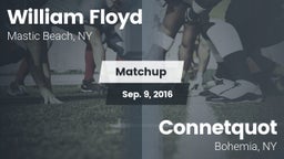 Matchup: Floyd  vs. Connetquot  2016