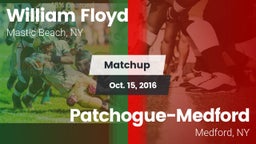Matchup: Floyd  vs. Patchogue-Medford  2016