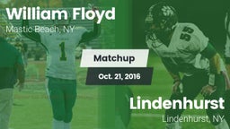 Matchup: Floyd  vs. Lindenhurst  2016