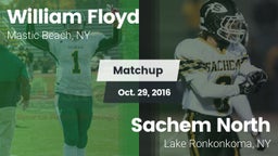Matchup: Floyd  vs. Sachem North  2016