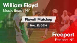 Matchup: Floyd  vs. Freeport  2016
