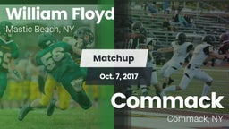 Matchup: Floyd  vs. Commack  2017