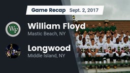 Recap: William Floyd  vs. Longwood  2017