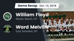 Recap: William Floyd  vs. Ward Melville  2018
