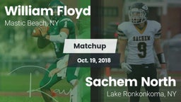 Matchup: Floyd  vs. Sachem North  2018