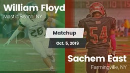 Matchup: Floyd  vs. Sachem East  2019
