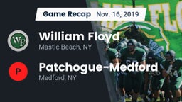 Recap: William Floyd  vs. Patchogue-Medford  2019