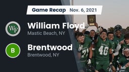 Recap: William Floyd  vs. Brentwood  2021