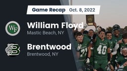 Recap: William Floyd  vs. Brentwood  2022
