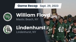 Recap: William Floyd  vs. Lindenhurst  2023